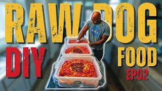 100lbs of DIY Raw Dog Food - The Ultimate Prep Guide