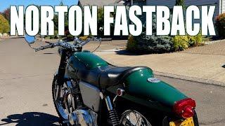 1968 Norton Commando Fastback in British Racing Green 