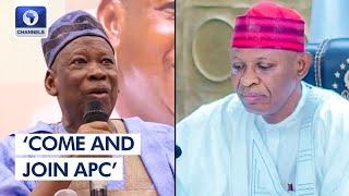 Ganduje Invites Gov Yusuf, Kwankwaso To APC