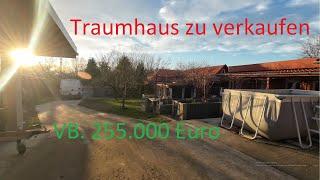 Ungarn, Haus zu verkaufen - saniertes Einfamilienhaus - Nähe Balaton - Auswandern - Immobilie