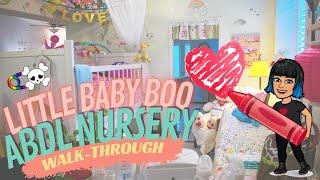 Little Baby Boo ABDL Nursery walk-through: a therapeutic ageplay space for adult babies and littles!