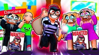 DAYCARE MOST WANTED SUBSTITUTE CRIMINAL | Roblox | Brookhaven RP