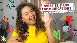 WHAT IS MASS COMMUNICATION? | My Journey as a Mass Communication Graduate in the Philippines