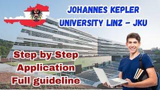 Online Application | Johannes Kepler University Linz | Step-by-Step Full Guideline (Bangla Tutorial)