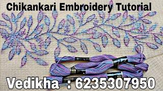 Chikankari Embroidery Tutorial | Net Kotta Saree for Daily Wear | Kotta Doria Sarees with Embroidery