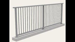 Aire Aluminium Balustrade System by Glass Outlet