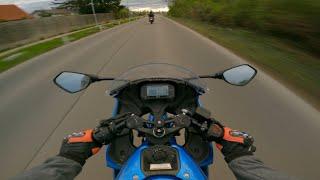 ️ Ride to school | Suzuki GSX-R 125 | 2019 | [4K]