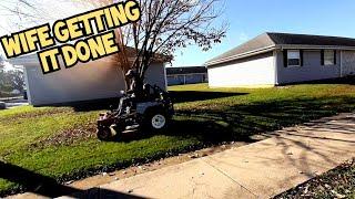 2 Zero Turns Mowing Large Acreage Properties