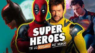 ¿Que Pasa Con El GÉNERO DE SUPERHEROES en el CINE | #TeLoResumo