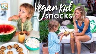  Healthy Vegan Kid-Friendly Snacks 