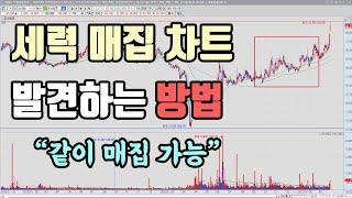 [주식강의] 세력 매집 차트는 이런식입니다