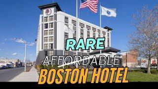 Rare affordable Hotel near Logan Airport Boston-Hilton Doubletree Chelsea