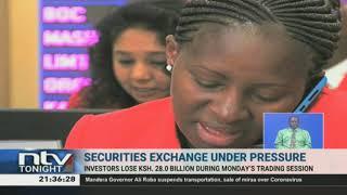 NSE investors lose KSh. 28B in a day's trading session