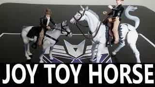 JoyToy Source 1/18 Dark Source JiangHu War Horse White Version