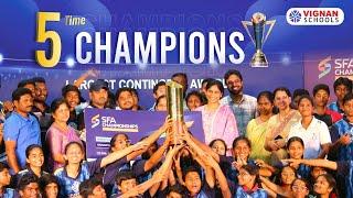 5-Time SFA Champions! | Vignan Schools Hyderabad - No.1 in Sports (2024-25) 