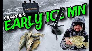 Early Ice Crappie Fishing MN (Plus tips)