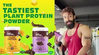 RiteBite Max Protein Plant Protein Powder Absorption | Probiotic and Easy to Digest | No Added Sugar