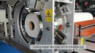 Industrial Roll/Maxi roll Tissue Paper Packing Machine Sealing and Shrinking Machine