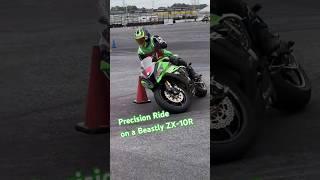 ZX-10R Carves Corners Like a Pro, Rank A, Mr. Arai #motogymkhanajapan
