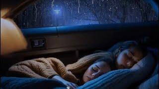 Heavy Rain to Sleep FAST and Stop INSOMNIA - Block Noise and Maks Tinnitus