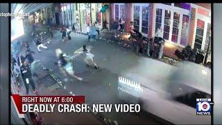 New Orleans domestic terrorist attack caught on surveillance video