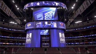 BEHIND THE SCENES: United Center Cutting Edge Scoreboard