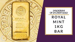 Royal Mint 1kg Gold Cast Bullion Bar