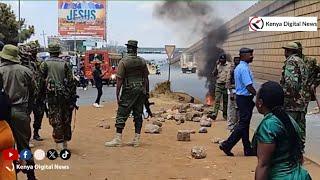 Big Drama, Teargas as angry Kenyans storm Bishop Mwai's Jesus Winner Church after Ruto donation!!