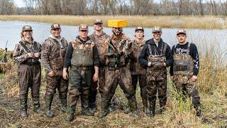 Duck Hunting with Cheeseheads on the Mississippi River