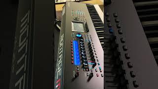 Yamaha Montage M8x!! New flagship model! #playpiano #yamaha #montage