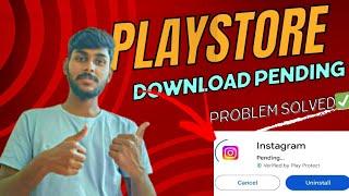 Playstore Download pending problem solved | Not downloading problem ️| Augustien meena