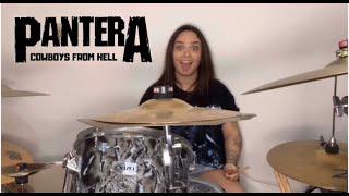 Pantera - Cowboys from Hell (Drum Cover by Isabela Moraes)