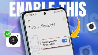 How to Enable Power Key Camera Quick Launch on Xiaomi Android Devices | Quick Camera Access