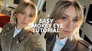 EASY SMOKEY EYE MAKEUP TUTORIAL: step-by-step quick eye makeup