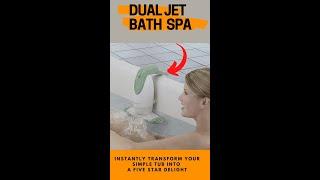 This Dual Jet Bath Spa Instantly Transform Your Simple Tub Into A Five Star Delight #shorts