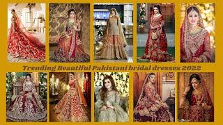 Latest Bridal Dress Design 2022 Pakistani Bridal Dresses Wedding Dress| Bridal Barat Dresses Designs