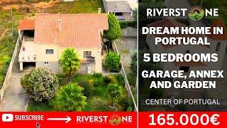 Dream Home in Portugal: 5 Bedrooms, Garage, Annex and Garden at an Amazing Price - €165,000 | 2024