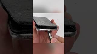 Turning Destroyed iPhone X into an iPhone 12 Pro #shorts #jaiphone #diyiphone #phonegadget #diy