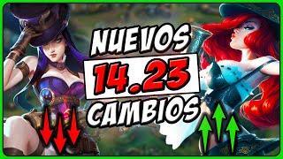  Notas del Parche 14.23 de LoL  Resumen RÁPIDO con Todos los Cambios y Novedades 