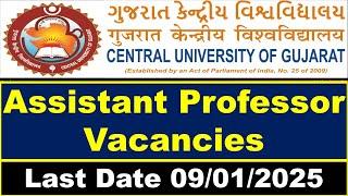 ASSISTANT PROFESSOR RECRUITMENT 2024 | ASSISTANT PROFESSOR NEW VACANCY OUT 2024 | Teaching Jobs 2024