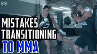 Mistakes Kickboxers & Muay Thai Fighters Make When Transitioning to MMA | Don't Get Taken Down!