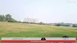 Live Cricket Match | JACOBS EAGLES vs OG | 23-Nov-24 11:18 AM 10 | Jacobs Hyderabad Cricket Tourname