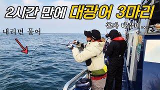 광어다운샷 큰 것만 잡을 수 있었던 중요한 이유!!? 이건 몰랐쥬?