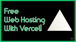 FREE website hosting using Vercel!