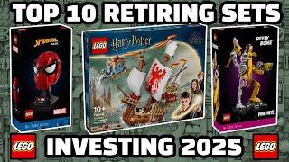 TOP 10 Retiring LEGO Sets you SHOULD Invest in | How to make money selling LEGO | (JUNE 2025)