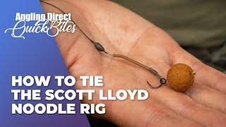 How To Tie The Scott Lloyd Noodle Rig - Carp Fishing Quickbite