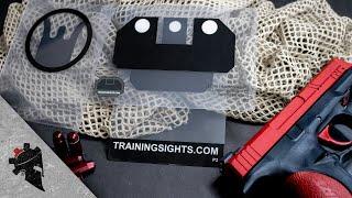 The Best Simple Training Aid to Help Teach Proper Sight Alignment from TrainingSights