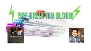 LIFEFORCE Diagnostic Kit Blood Draw Experience