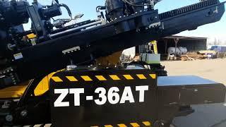 Установка ГНБ для бурения в скальных и обычных грунтах Drillto ZT 36/72AT