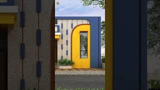 Simple and moder new house front elevation design l low cost single floor house elevation design l